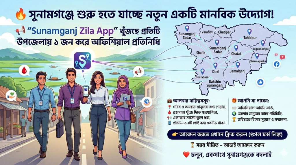 sunamganj zila apps protinidi